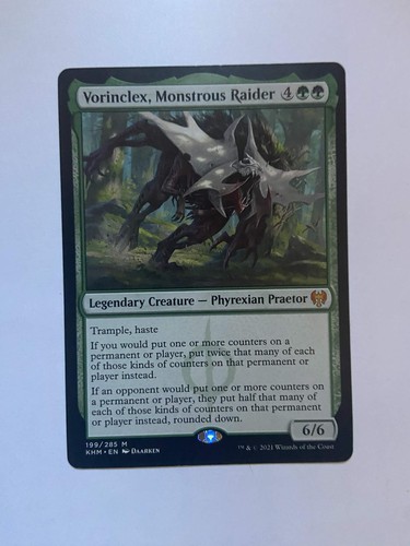 Mtg vorinclex monstrous - vorinclex,,
