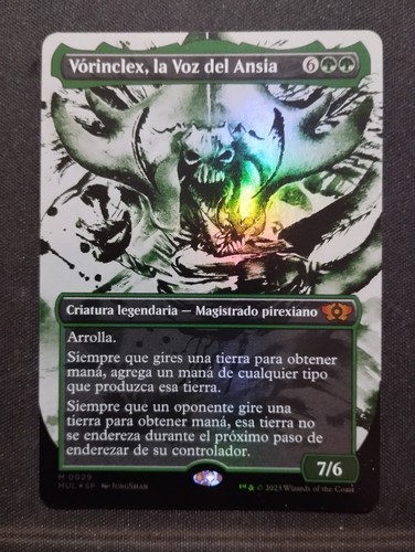 Mtg foil vorinclex voz del - la,