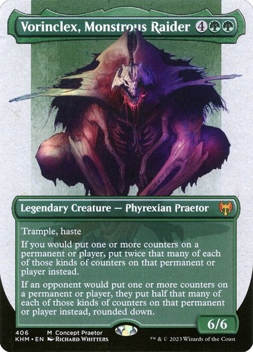 Mtg vorinclex monstrous - mtg,