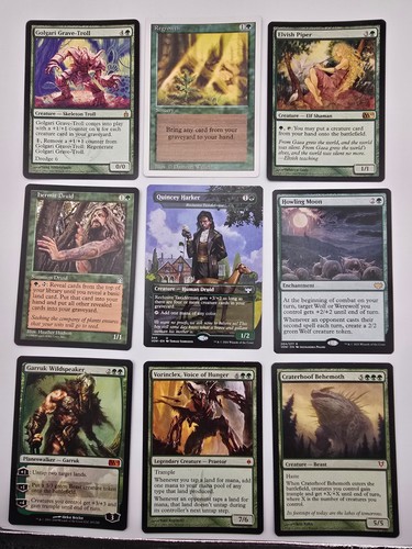 Mtg green commander - -,