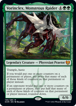 Magic mtg vorinclex pillard - mtg, vorinclex,