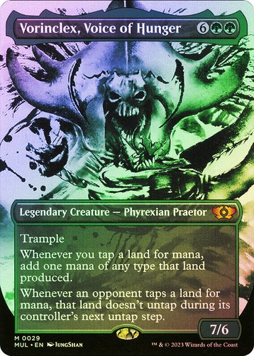 Mtg foil vorinclex vetrina - mtg, vorinclex,