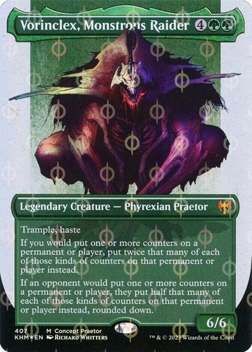 Mtg vorinclex monstrous raider - mtg,